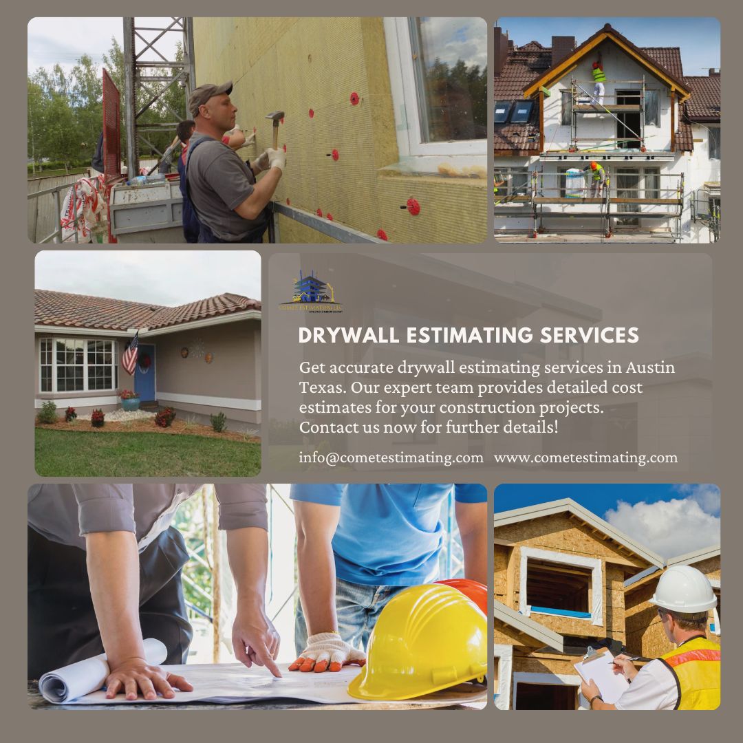 Get accurate drywall estimating services in Austin Texas. Our expert team provides detailed cost estimates for your construction projects.
#construction #drywall #drywallcontractor #drywallestimator #takeoff #TX #materialstake #homebuilding #walldecor #cometestimating #AustinTx