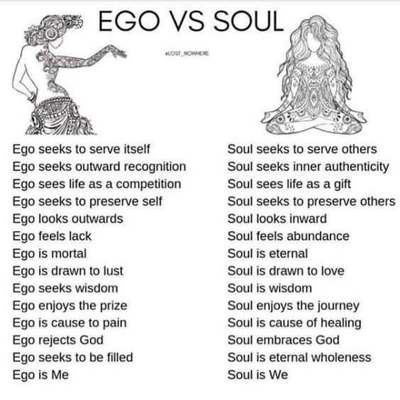 Ego vs Soul