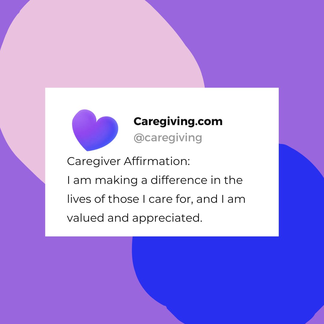 Affirmations for family caregivers can bring a welcomed boost to our mental and emotional well-being. 💖

Let's embrace the power of positive affirmations to uplift and support those caring for loved ones. 🌟

#Caregivers #Wellbeing #Positivity