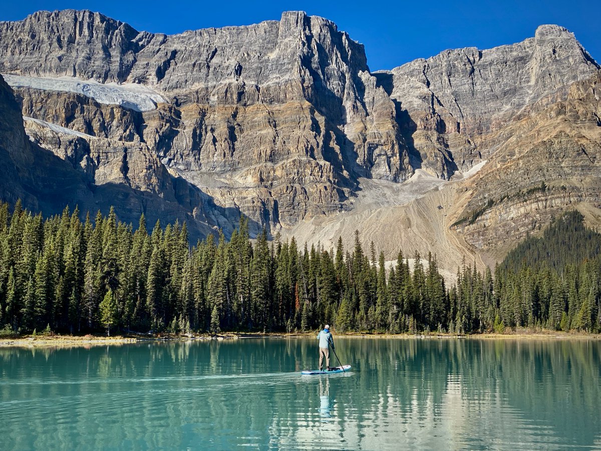 'SUP adventure near Bow Lake Alberta' 🌲 #supconnect #sup #paddleboarding 📸: @Skisurfer1 Share your photos with us for a chance to be featured on our page! Link to the 2024 Photo Contest: supconnect.com/photo-contest-…