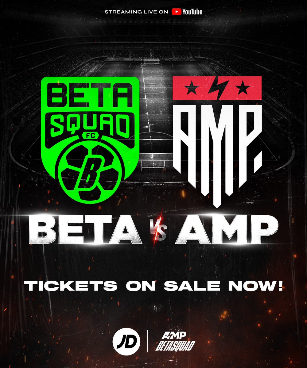 TICKETS ON SALE NOW! Visit betavsamp.com to get yourself a ticket #BetaSquad #AMP