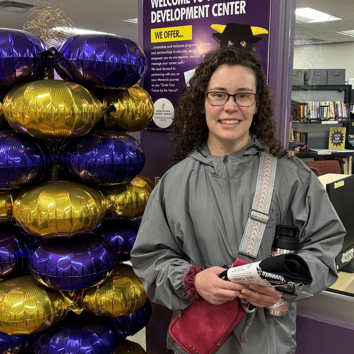 What's your MAVERICK MILESTONE? Leah Reynolds is celebrating her MAVERICK MILESTONE as she is graduating this May with a major in Recreation and Parks Leadership Studies and a minor in Military Science & Leadership! 🤘 Congrats, Leah! #MNSU #MavFam #MavGrad2024