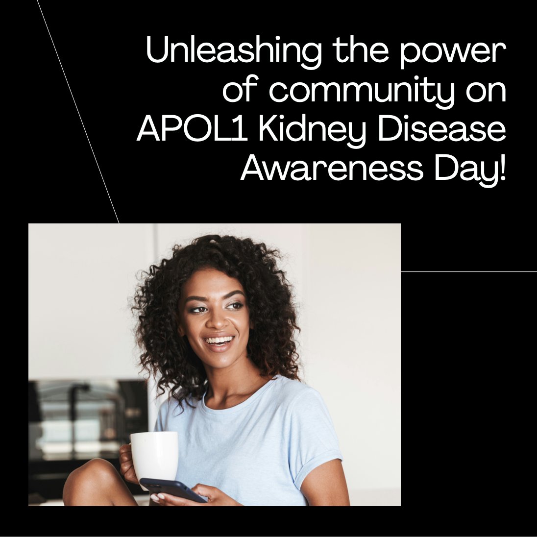 🌍 Rallying Together for #APOL1AwarenessDay—Share your story, spread hope, & advocate for health equity. 📣 Your involvement can change lives. Connect with us & our friends @kidneyfund & learn more here: bit.ly/3K0NnBr
#BlackHealth #NOWINCLUDED #kidneydisease #akf