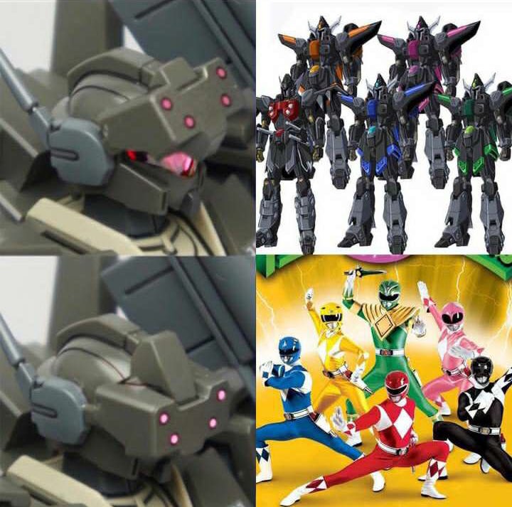 Mighty Morphin’ Gundam Rangers‼️