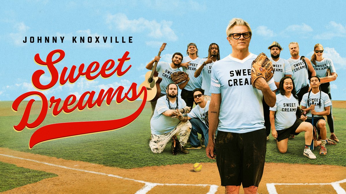 'Sweet Dreams' is being released TODAY on Service Electric Video OnDemand! Forced into rehab, Morris (Johnny Knoxville) agrees to coach a misfit softball team of recovering addicts to prove that everyone can hit a home run in this wild journey of second chances.