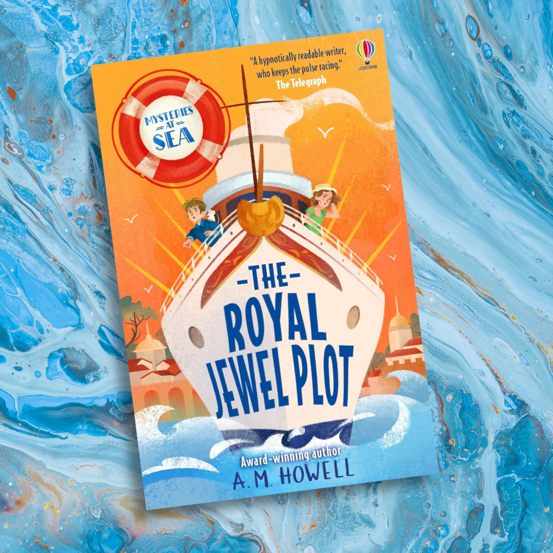 'Missing jewels mean more detective work for popular young sleuths' @ReeceAndrea, Expert Reviewer Mysteries at Sea: The Royal Jewel Plot (7+/9+) by @AMHowellwrites, @Usborne Click to read an extract of the second book in this twisty series: l8r.it/cu4n