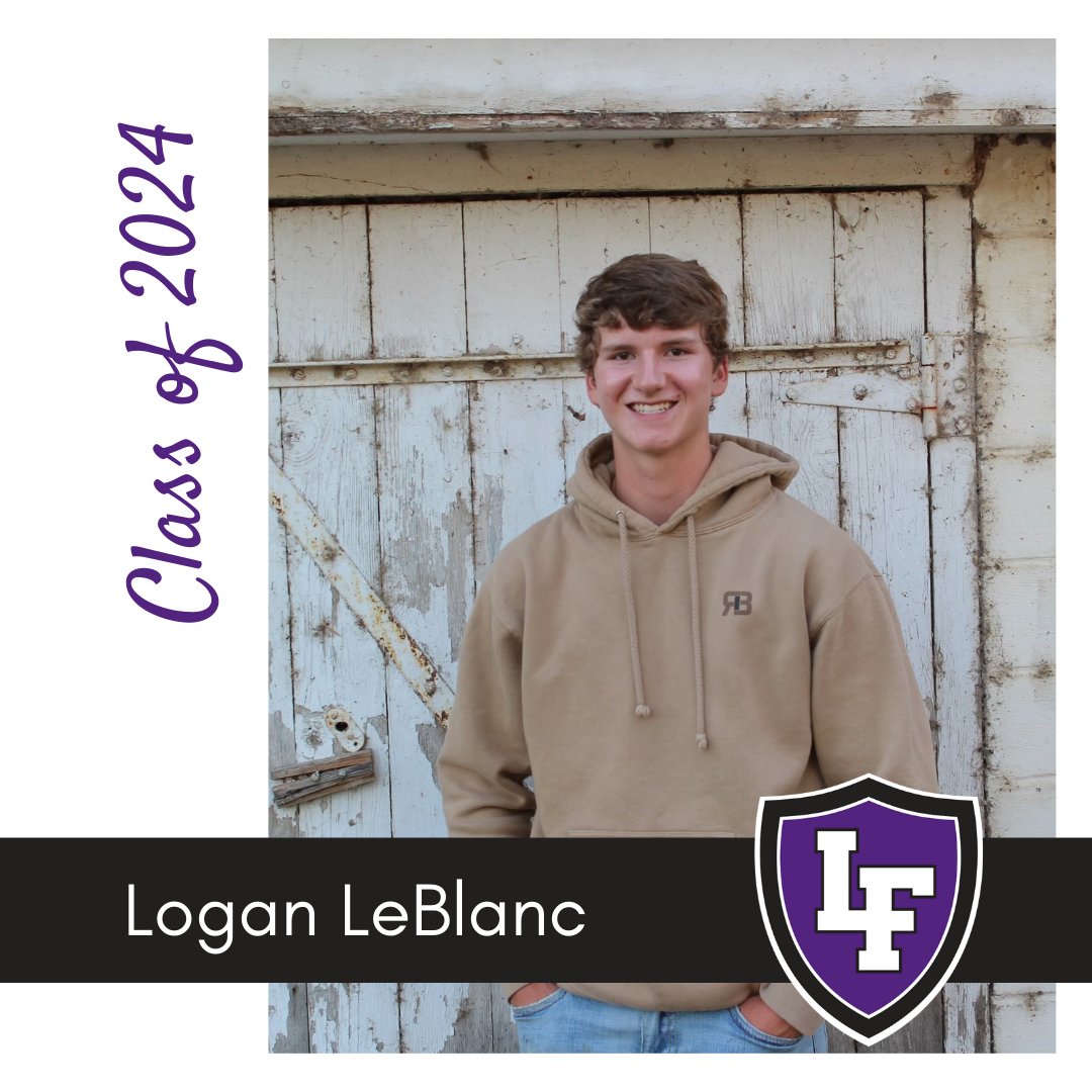 Class of 2024 | Logan LeBlanc

Congratulations, Logan! We wish you the best in life after graduation! #FlyerPride #LFCS