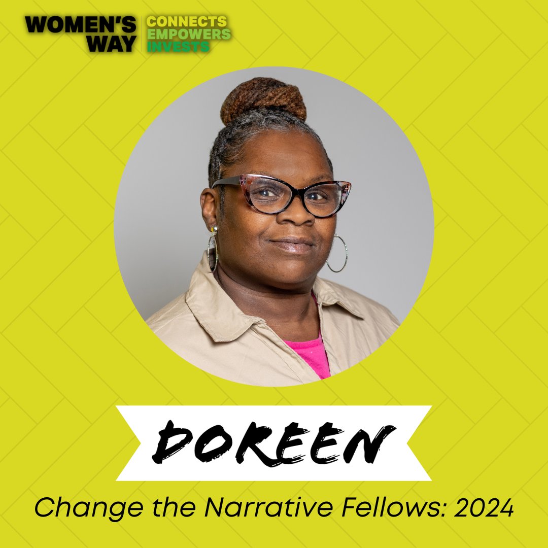 Meet Doreen, a 2024 #ChangeTheNarrative Fellow! As a Pre-reentry facilitator at Project Hope, Doreen is a passionate advocate for better support for incarcerated + reentering individuals. Stay tuned as Doreen dives into podcast production, sharing her story and inspiring change!