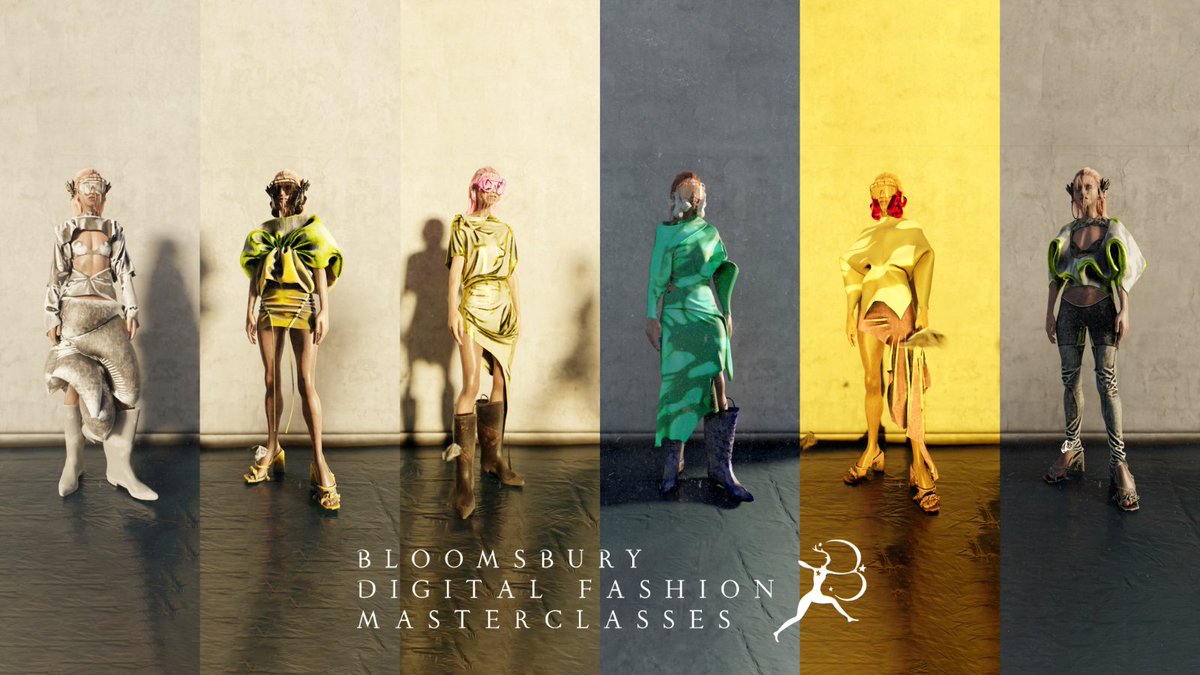 Bloomsbury Digital Fashion Masterclasses is live! 🤖 Digital fashion innovation 💡 Cutting-edge insights 🧠 Industry innovators Check out the brand new collection on Bloomsbury Fashion Central 👉 bit.ly/3JDSHds