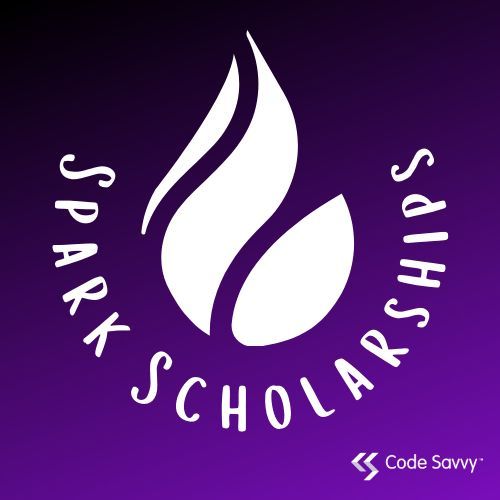 Today is the last day to sign up for this year's #SparkScholarship! If you have participated in any Code Savvy program, you're eligible. Don't miss this opportunity to get some #funding for your own tech learning journey... buff.ly/3QqWT4i