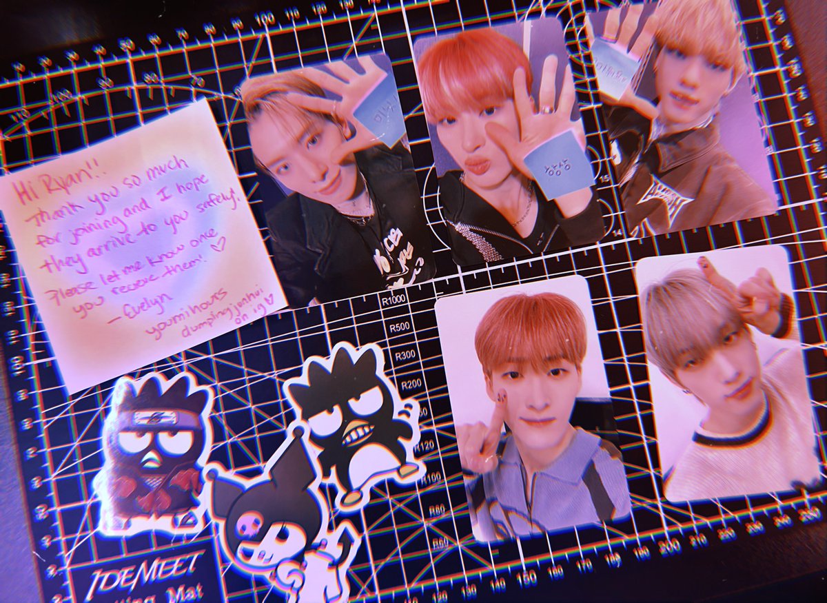 Yay! Thank you, @youmihours! I just received my photocards in perfect condition! ✨ I’m excited to sleeve them! 🫶🏻 #ALLHOURS