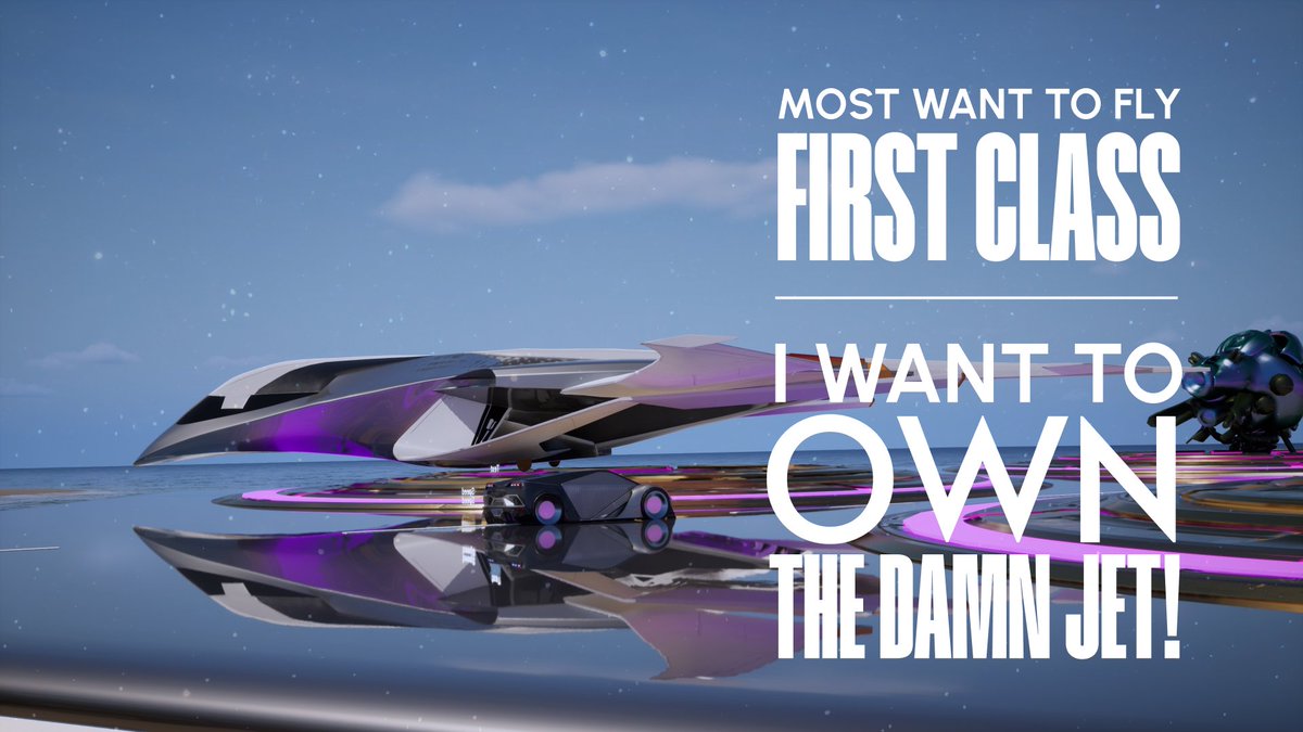 Who in your circle dreams bigger than first class? Tag them, and if you find yourself in this league, drop a comment below!

#FirstClass #Metaverse #AI