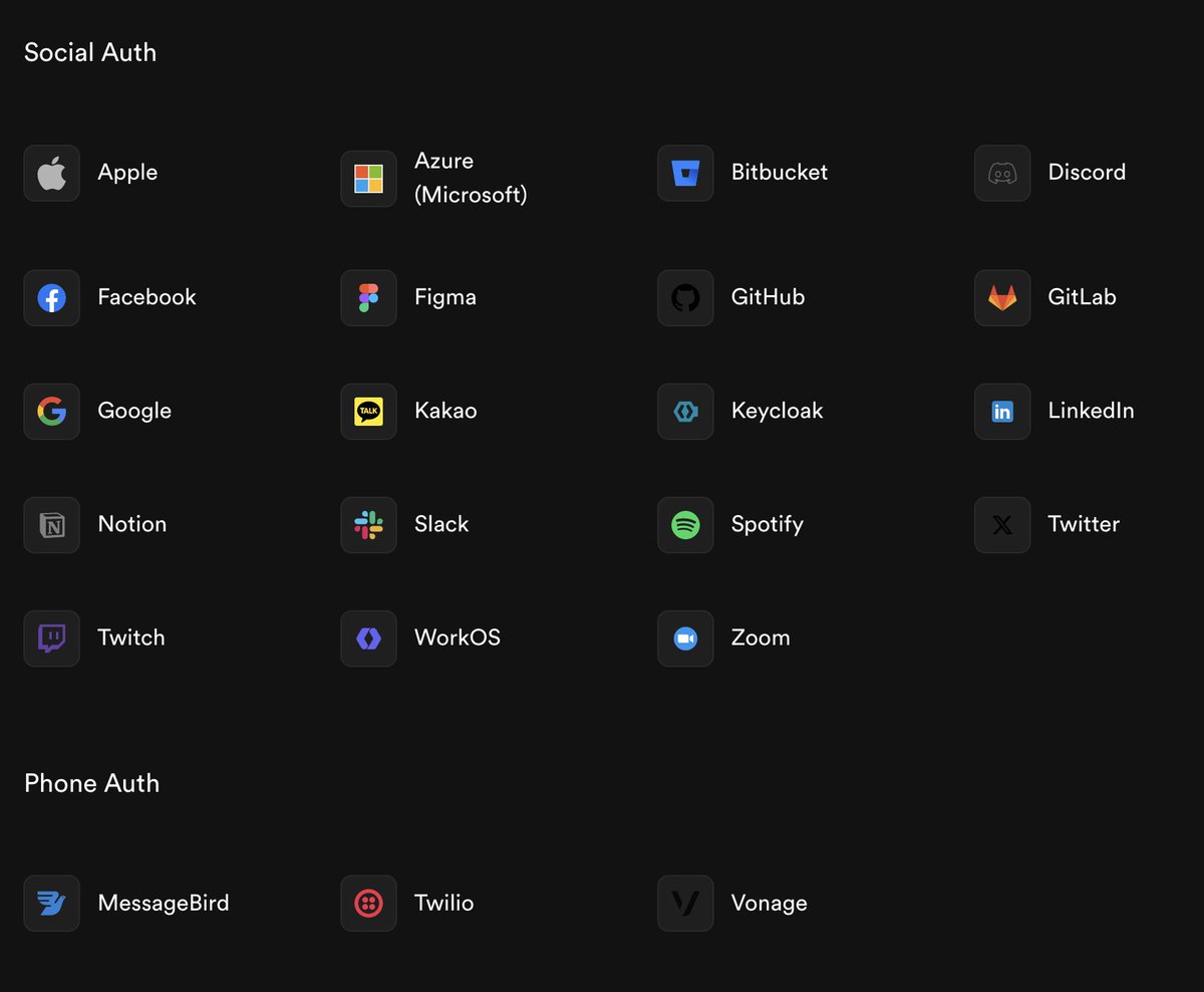 supabase auth is the most cost efficient batteries included auth service on the planet rn no cap

supabase.com/docs/guides/au…