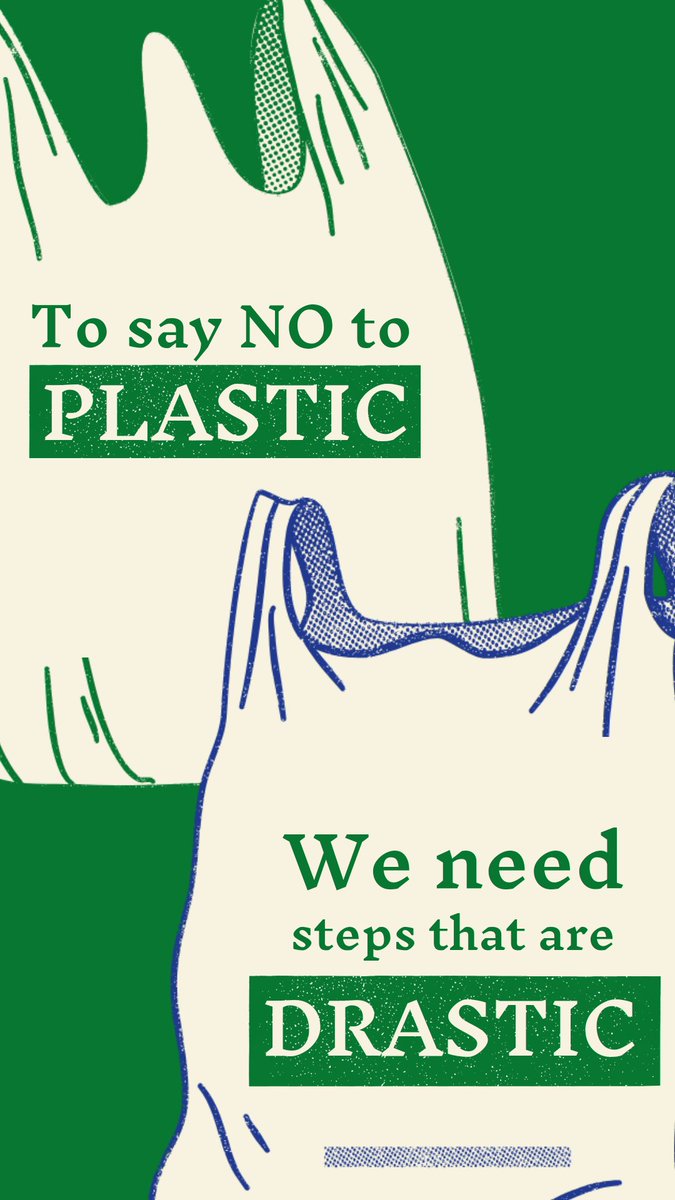 Say NO to Plastics. We have to implement #PlasticsTreaty