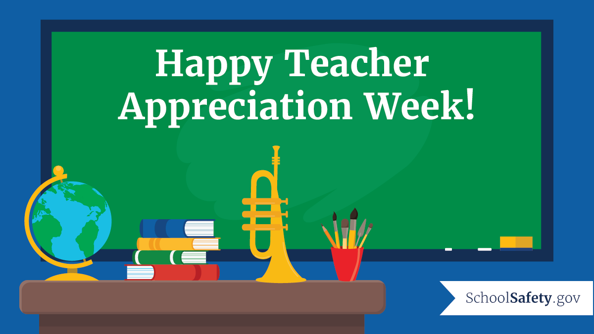 #ThankATeacher because it’s #TeacherAppreciationWeek! #K12 teachers play a critical role in fostering a positive and supportive school climate where students can learn, grow, and feel and be safe.