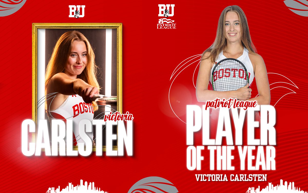 For the second time in her career, Victoria is the @patriotleague Player of the Year ‼️🐾

#ProudToBU