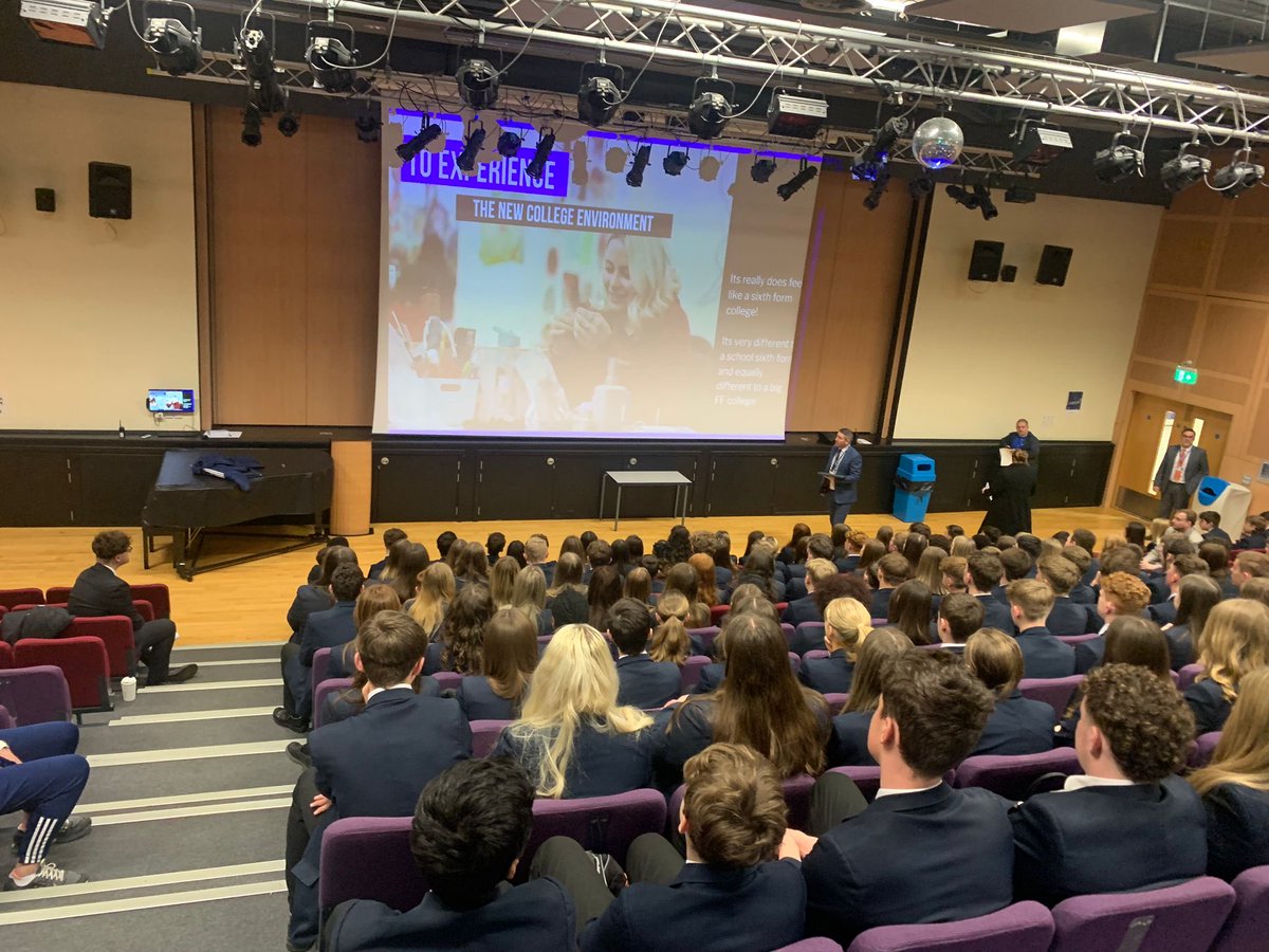 Year 10 had an assembly today about opportunities at New College Pontefract and the taster day taking place in July. Letters with links to sign up will follow. Thanks ⁦@ncpontefract⁩ for inspiring our students to think about their #nextsteps #CHSClassroomtoCareer