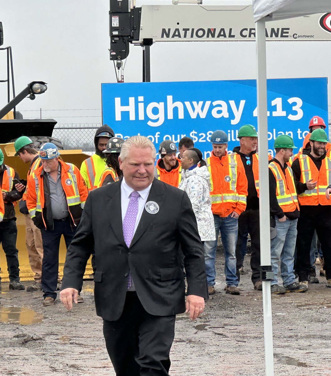 Ontario finally moving ahead with #Hwy413. Construction to begin in 2025 and will create thousands of high-paying jobs. #prosperitycorridor #fixgridlock