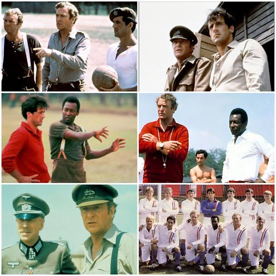 Az sonra ne olacak 😉 Victory /1981 Sylvester Stallone, Pelé, Michael Caine Pele Hitler'in aklını alacak 😉🥅
