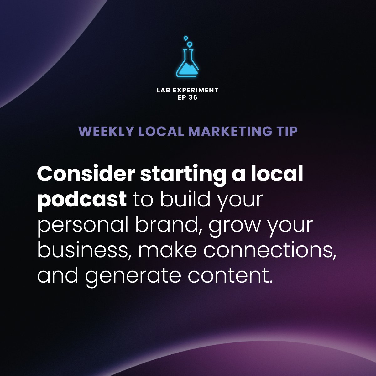 If you have a local business, you seriously need to consider starting a podcast.

A podcast allows you to build your business AND your personal brand.

Listen to Brian Vieaux's tips here: hubs.ly/Q02tlkyd0

#mortgagemarketing #personalbranding #localmarketing