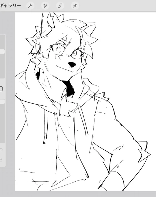 か、描いた記憶無いンイ🐺💦 
