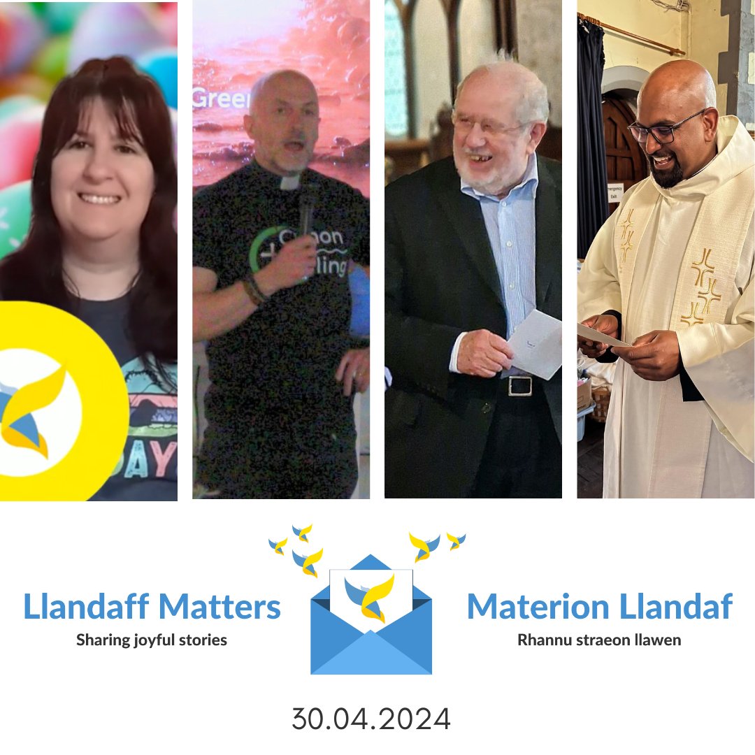 Materion Llandaf / Llandaff Matters mailchi.mp/cinw/materion-… In this week’s edition: ✅Churches Unlocked Churches Announced ✅BSL Resources for Holy Days Now Available ✅Joyful Gathering of Retired Clergy ✅Licensings, events, jobs and more…