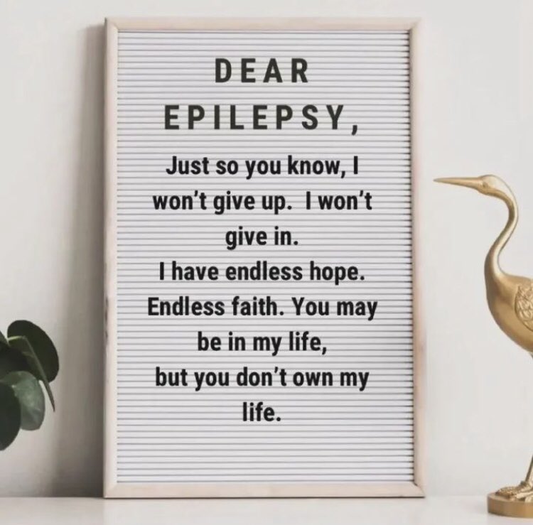 #epilepsyawareness #epilepsyfighter #epilepsy #epilepsyfight #epilepsystrong #epilepsystrength #seizures #seizuressuck #epilepsysucks #epilepsysupport #epilepsyadvocate #neurologicaldisorders #epilepsymatters #epilepsywarrior #epilepsywarriors #seizureawareness #seizure