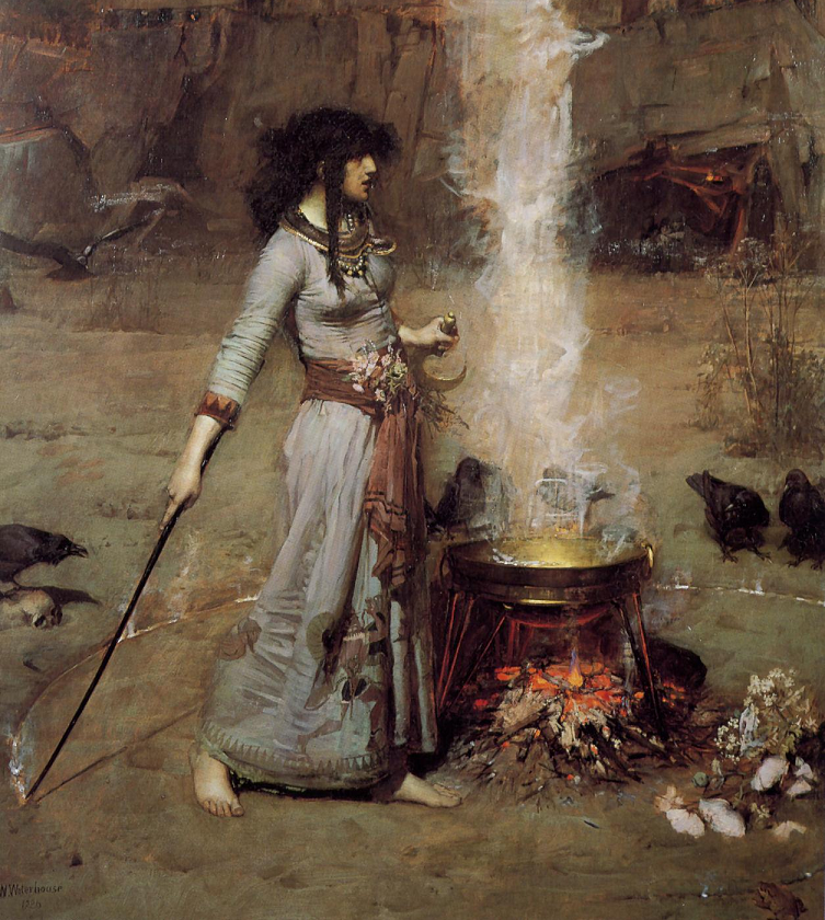 The Welsh witch Ceridwen was frustrated that her son Afagddu was stupid, lazy, and refused to get a job. She brewed a potion of poetic inspiration to make him a genius so that he'd get hired by King Arthur as a bard. But the boy Gwion drunk the potion instead.
#FairyTaleTuesday