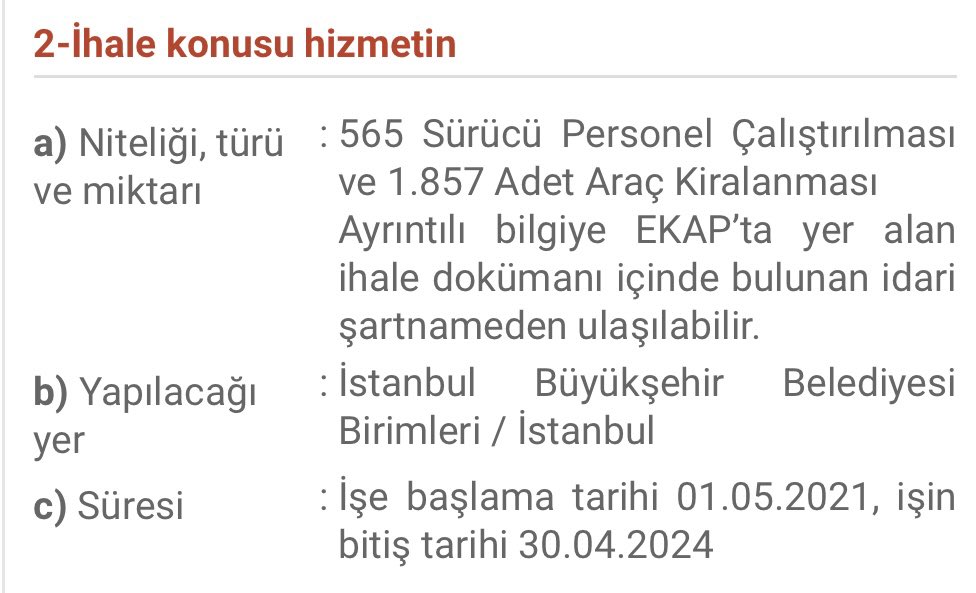 1857 araçlık 779 milyonluk iş bugün bitiyor. Bu araçlar yatmayacağına göre kiraya verilmesi lazım. Nereye verilecek? Bu kadar araç 1 senede minimum 450 milyon civarında ciro yapıyor. Yakında yeni kaplar görebiliriz.

#PLTUR