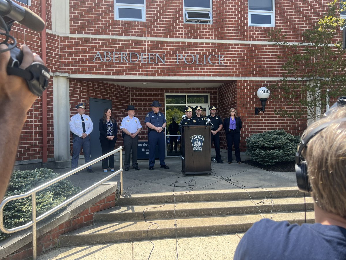 #BREAKING Aberdeen Police have arrested Michael Anthony Swann, 35, in connection with the triple homicide that happened in Aberdeen April 15. @wjz