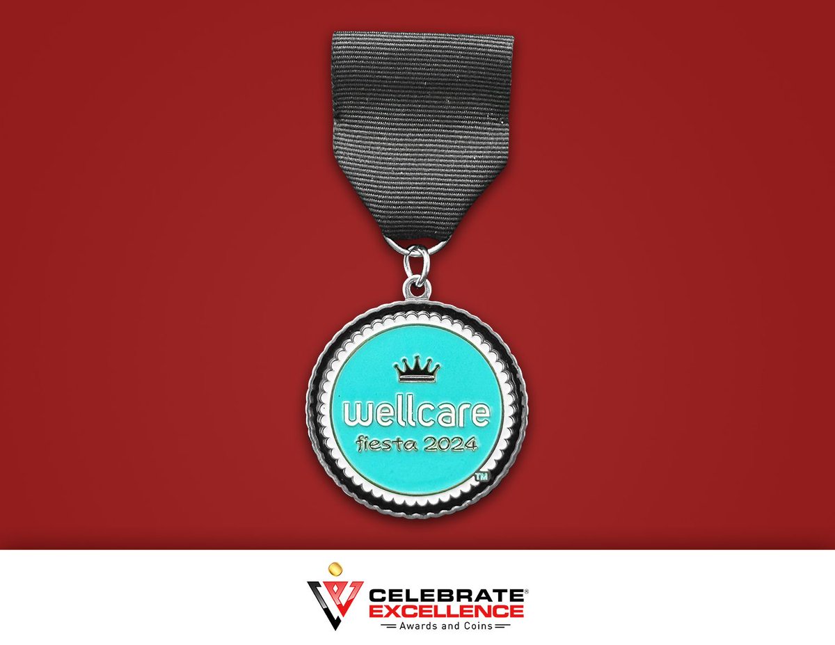 This #FiestaMedal was created for Wellcare, which offers access to high-quality and affordable healthcare to more than 1.2 million Medicare Advantage members and 4.1 million PDP members across the United States.

buff.ly/3Wme3np 

#Fiesta2024 #Fiesta24 #Healthcare