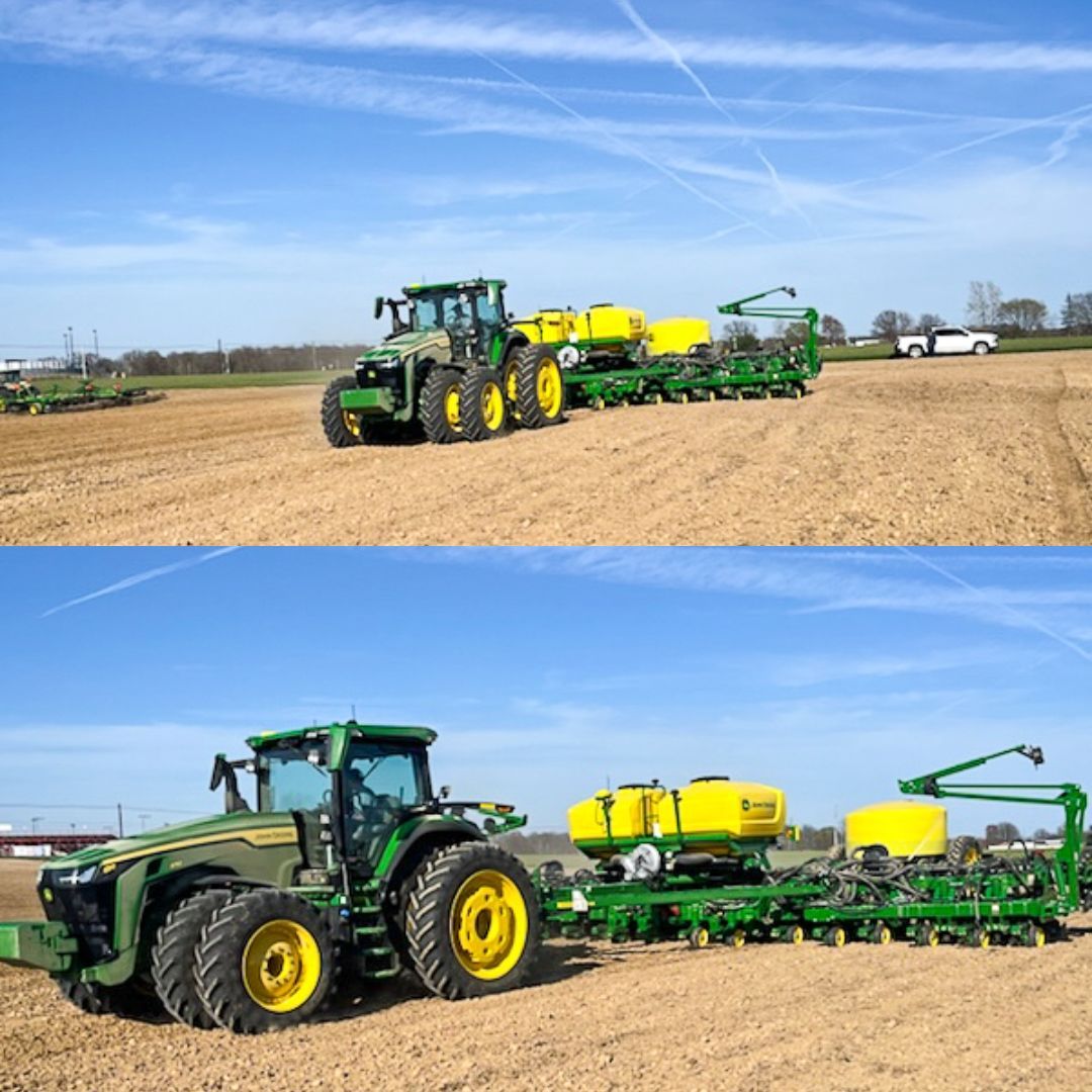 📷: Schmitt Farms | Haubstadt, IN

#johndeere #plant24 #planting #planters #farming #agriculture #8r360 #precisionag #autotrac #starfire