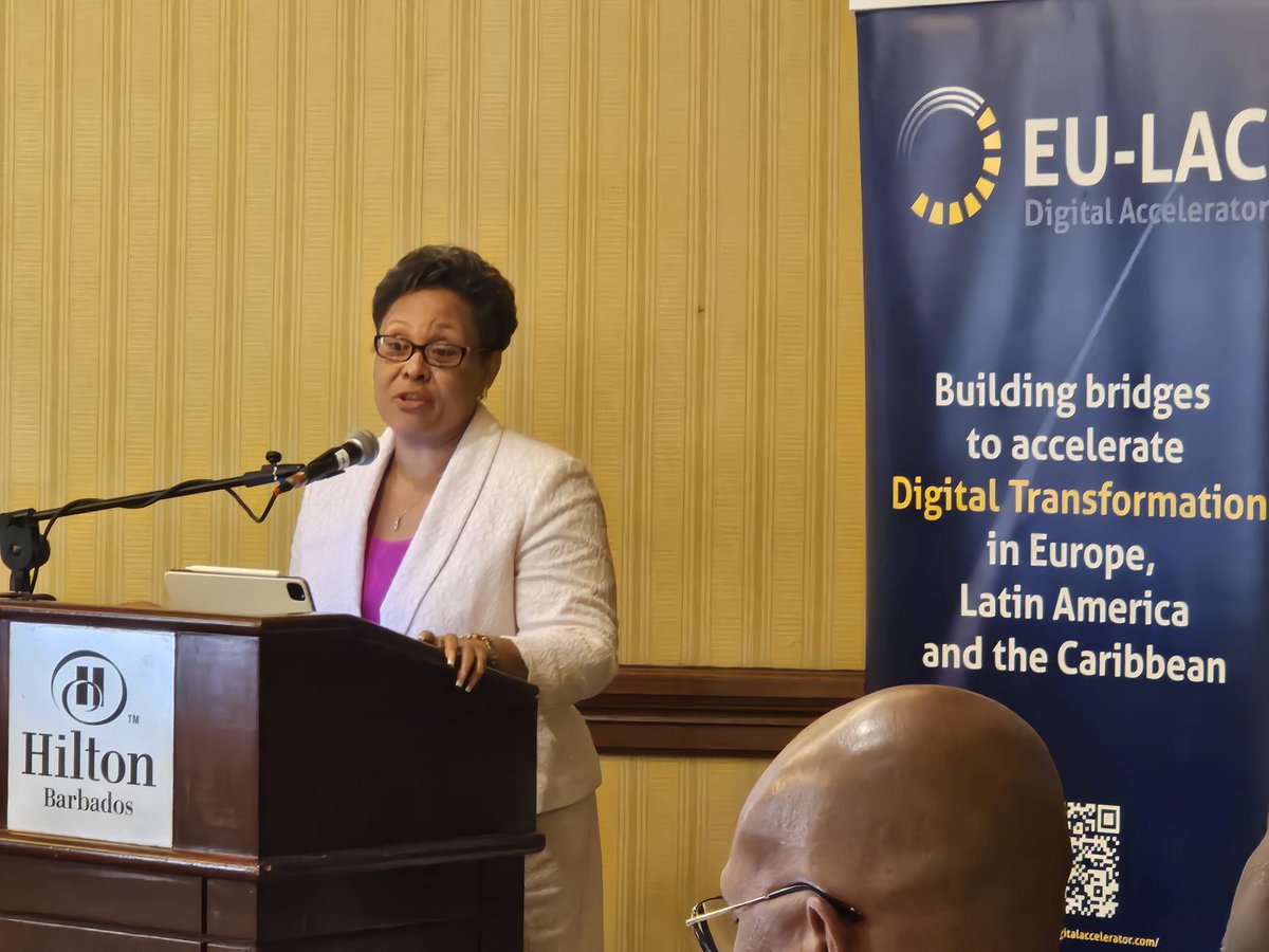 Corporate leaders & tech innovators converge at Caribbean Export Digital Accelerator Workshops to drive digital innovation in the Caribbean region. Read more: bit.ly/3WmfsKB #CaribbeanExports #DigitalInnovation #TechCollaboration #eulacdigitalaccelerator