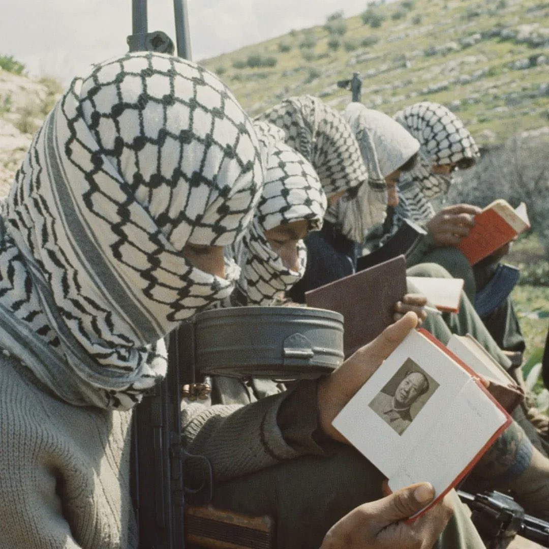 The forerunners of Hamas reading Mao’s Little Red Book.