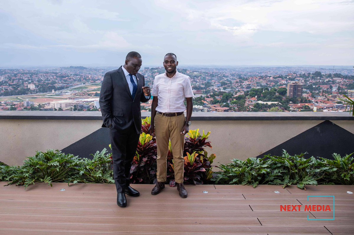 I visited @nextmediaug Park for the first time today. I was conducted around by @UncleMarkUganda and had a chat with CEO @KKariisa. The tour mirrored my visit to @CNN in 2019. I congratulate Mr. Kariisa on building one of the biggest companies in Uganda & uplifting our economy.