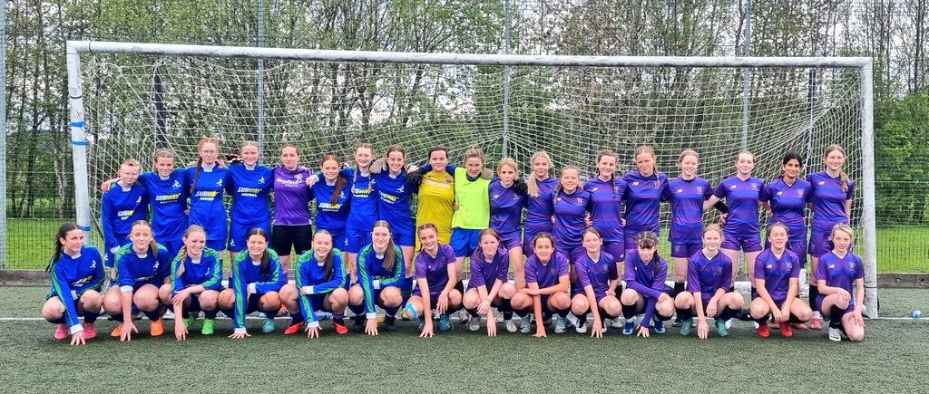 Great to host Angus Regional U15s today in a friendly, which was played in great spirits! A good challenge for our girls & preparation for our upcoming 🏴󠁧󠁢󠁳󠁣󠁴󠁿🏆semi-final A last-minute strike from Clara Whitby sealed the win for Wallace🚀 to top of an excellent team performance 💜
