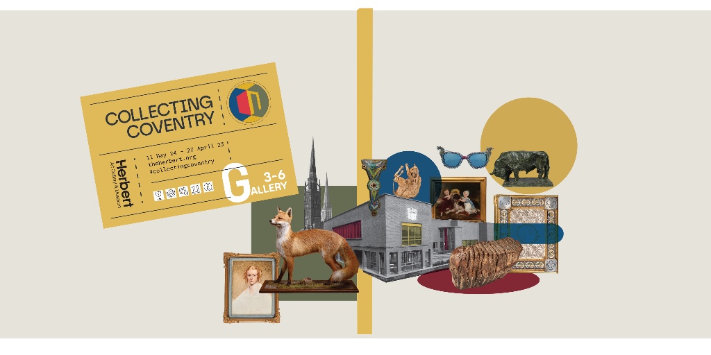 🥳 Join us in celebrating the upcoming launch of Collecting Coventry, at our Community Day! ☀️ This FREE event offers visitors an exciting first glimpse into the exhibition, that reflect 75 years of collecting efforts! 🤩 🎨 We will also be running a variety of workshops!