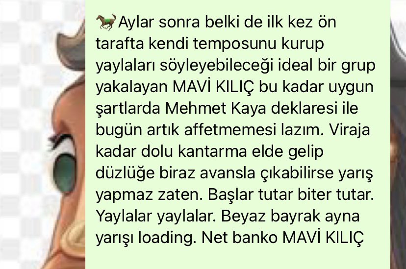 Cazip MAVİ KILIÇ bankosu✌🏼

% 50 Agf yanında 💥

Yaylalar yaylalar…

Taklitlerimizden sakının😊

Whatsapp grubumuzdaki tüm dostlarımıza armağan olsun🧿