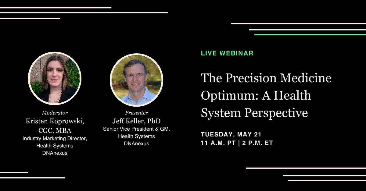 Join us to hear about operational gaps exacerbated by the expansion of precision medicine, challenges in extracting value from historically under-platformed genomic data, and enterprise strategies for integrating precision medicine across health systems. hubs.ly/Q02vzwG90