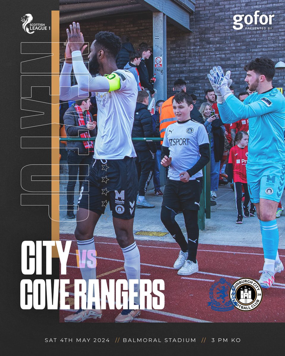 ⚡️NEXT GAME⚡️ It's our final game of the season as we travel north to the Balmoral Stadium! £17 Adult £10 Concession £7 Under 18 Under 12's FREE - Can only be purchased alongside an Adult or Concession Ticket coverangersfc.com/tickets-away/ #backtothecity 🖤🤍