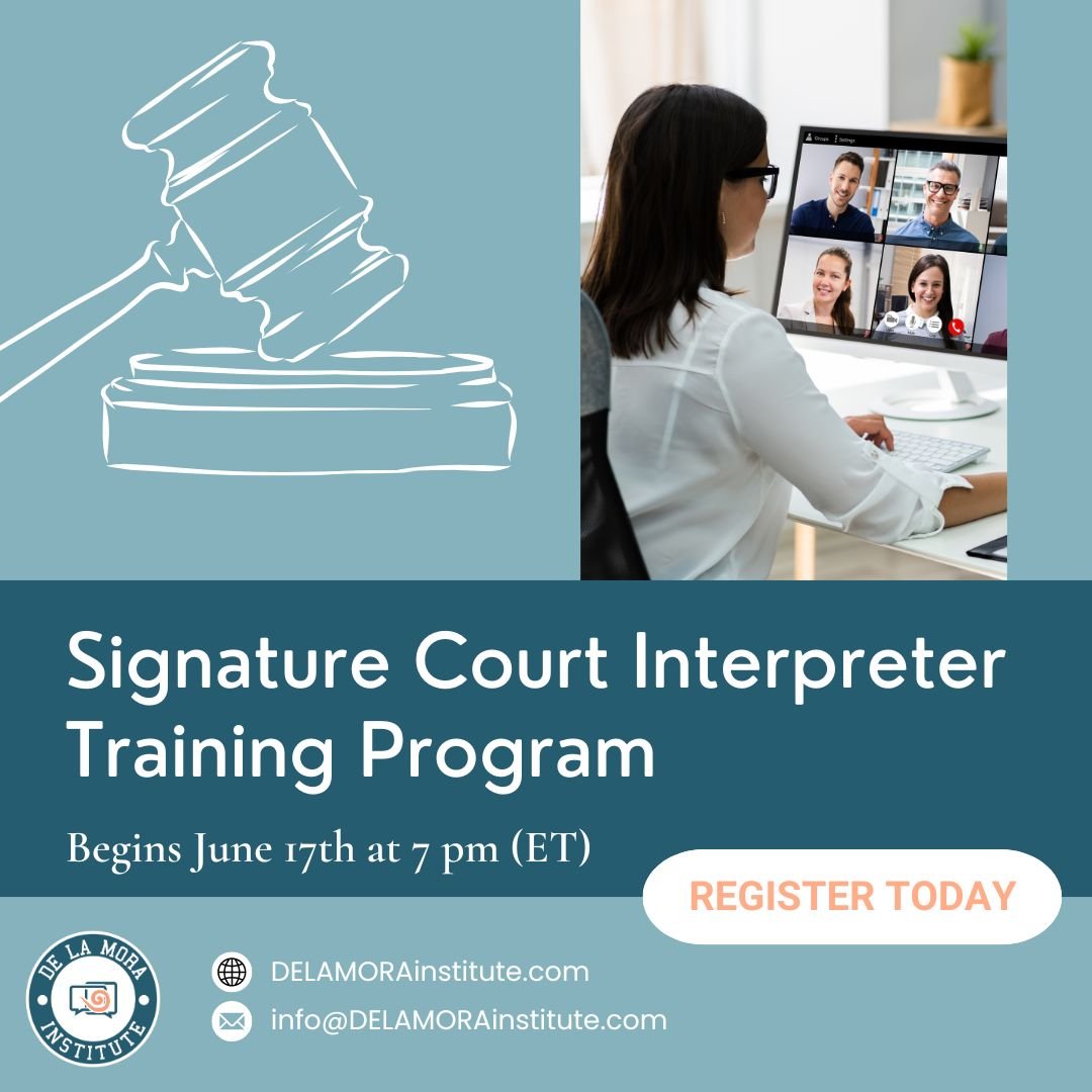 DLM_Institute's tweet image. Become the language professional you&apos;ve aspired to be with our Signature Court Interpreter Training Program. Let us help you prepare for your state exam and interpreting career. Link in bio 🏛️💼

 #CourtInterpreterTraining #Bilingual #LanguageProfessionals #BilingualProfessions
