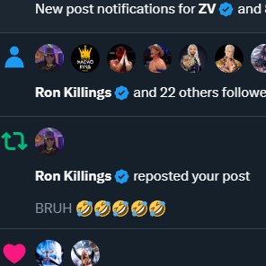 AM I DREAMING RIGHT NOW!? @RonKillings JUST FOLLOWED ME!!!