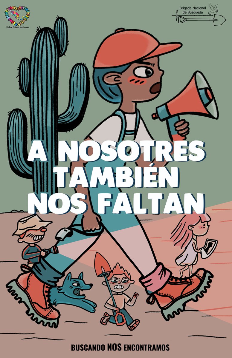 📢 !Lxs niñxs también buscamos, a lxs niñxs también nos faltan!

 🪅🪄🧸🐞🦎🌵🐾🧚🏽‍♀️🥾🧢🐶🌳🌈🍉🍬🍭🤸🏽‍♀️🎨🧩

Colaboración con ilustraciones de:  ig. holalamara