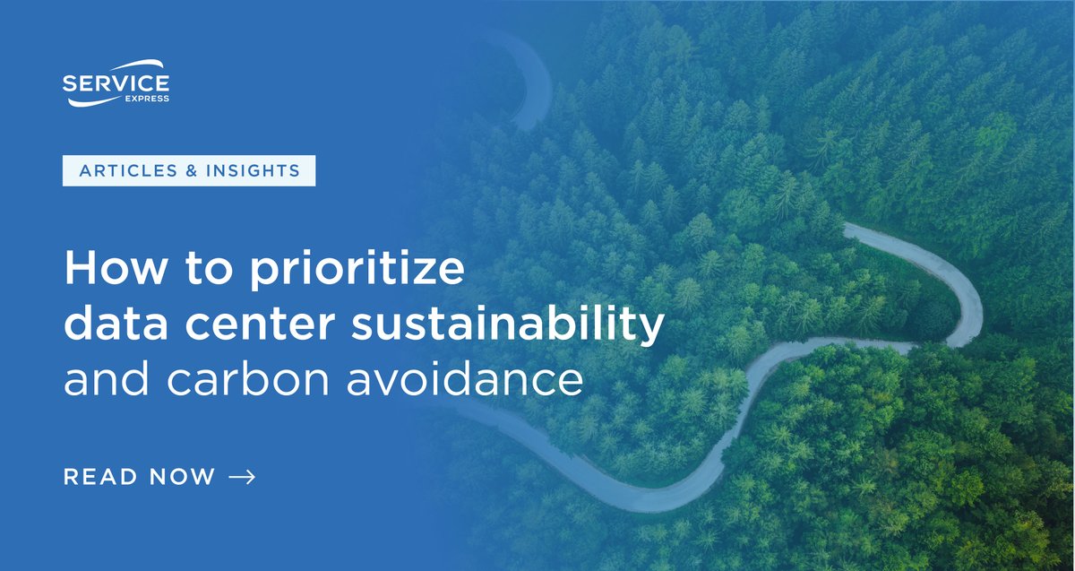 As the demand for data center infrastructure grows, so does the need for manufacturing and transporting equipment — leading to increased carbon emissions. Keep reading to understand the impact of your hardware and how to prioritize carbon avoidance. 🔗 bit.ly/3UwbG02
