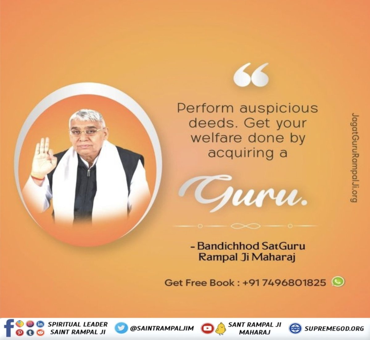 #GodNightTuesday
🪴🪴
Perform auspicious deeds. Get your welfare done by acquiring a Guru.
🙇🙇
Bandichhod SatGuru Rampal Ji Maharaj