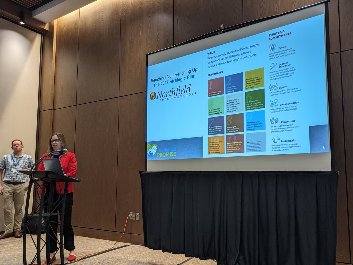 Taking lots of notes and learning how organizations, schools, and civics can work together for #FamilyEngagement from <a href="/NorthfieldProm1/">Northfield Promise</a> collective impact work in Minnesota! 

#RuralSummit24 
<a href="/PartnersRural/">Partners for Rural Impact</a>
