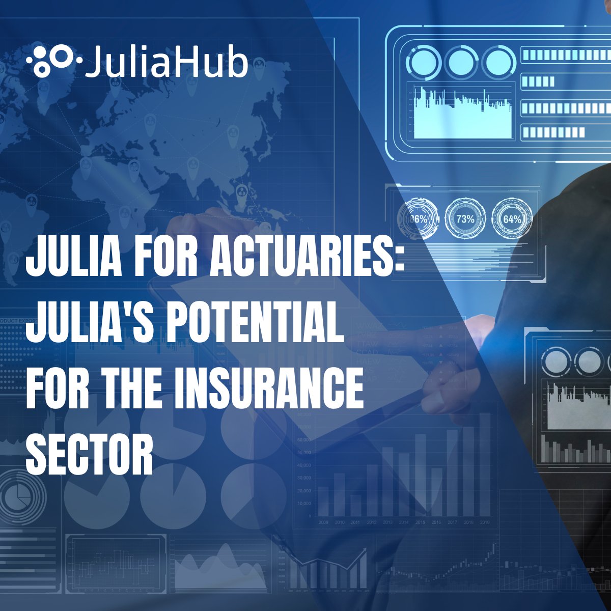 Julia is revolutionizing #insurance #analytics! Learn how actuaries are harnessing its power to streamline workflows and drive better business decisions. info.juliahub.com/blog/julia-for… #Julialang #actuary #DataScience