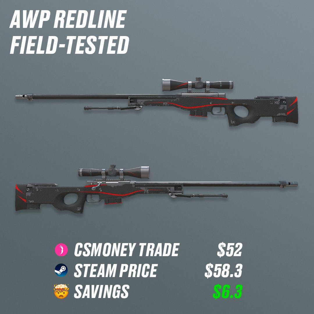 Redline is a classic skin that should be in every skins lover's inventory.