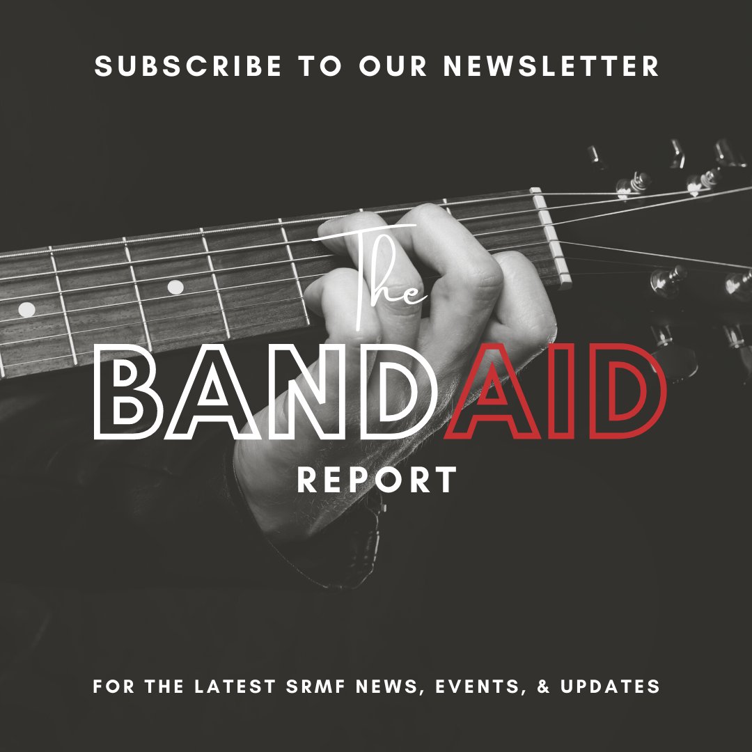 Stay connected! Our newsletter, The BANDaid Report, is the best way to stay up to date about all things Sweet Relief. Learn about events, auctions, raffles, and get updates on the work we're doing in the music community 🙏 👉 bit.ly/SweetReliefNew…