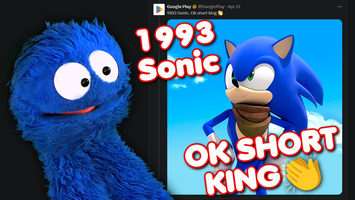 Let's take a look at that downright DYSTOPIAN Sonic thread that @GooglePlay posted the other day.

Link below👇